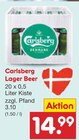 Aktuelle Bier Angebote bei Netto Marken-Discount in Leonberg Aktuelles Lager Beer Angebot bei Netto Marken-Discount in Leonberg ab 14,99 €