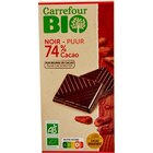 Tablette de chocolat - CARREFOUR BIO - Carrefour à Villeurbanne Tablette de chocolat - CARREFOUR BIO en promo chez Carrefour Villeurbanne à 1,69 €