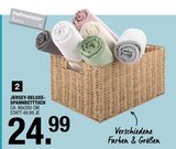 Jersey-Deluxe-Spannbettuch Angebote von hofmeister bei hofmeister Tübingen für 24,99 €