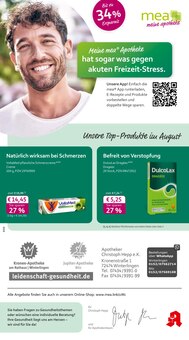 Aktueller mea - meine apotheke Prospekt für Stetten (Kalten Markt) und Ungebung, Seiten zum blättern mea - meine apotheke Prospekt Unsere August-Angebote mit Seiten in Stetten (Kalten Markt) und Umgebung