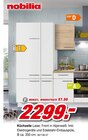 Laser Küchzeile im Angebot bei Möbel AS in Darmstadt Laser Küchzeile Angebote von nobilia bei Möbel AS Darmstadt für 2.299,00 €