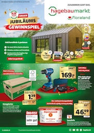 Hagebaumarkt Prospekt: "UNSER JUBILÄUMSGEWINNSPIEL", 20 Seiten, 28.09.2024 - 05.10.2024