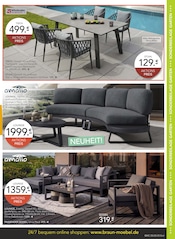 Aktueller BRAUN Möbel-Center Prospekt mit Sofa, "WOHNEN IM GARTEN 2025", Seite 3
