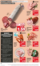 Mettwurst Angebot im aktuellen Kaufland Prospekt auf Seite 22