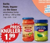 Aktuelles Pesto, Vegane- oder Bio Sauce Angebot bei V-Markt in Regensburg ab 1,99 €