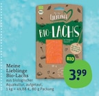 Bio-Lachs Angebote von Meine Lieblinge bei tegut Mainz für 3,99 €
