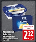 Butter oder Die Streichzarte im EDEKA Prospekt zum Preis von 2,22 €