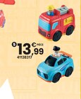Véhicule press and go pompier ou police à 13,99 € dans le catalogue JouéClub