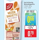 Weizenbaguette bei Marktkauf im Aschaffenburg Prospekt für 0,66 €