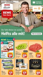 Hackfleisch gemischt Angebot & Preis im aktuellen REWE Prospekt Hackfleisch gemischt Angebot im aktuellen REWE Prospekt auf Seite 1
