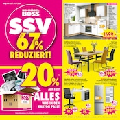 SB Möbel Boss Möbel & Einrichtung Prospekt der aktuellen Woche mit 12 Seiten, gültig von 25.07.2026 bis 31.07.2026, in Wachau und Umgebung Aktueller SB Möbel Boss Möbel & Einrichtung Prospekt in Wachau und Umgebung, "SSV" mit 12 Seiten, 25.07.2026 - 31.07.2026