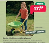 Kinder-Schubkarre mit Metallwanne bei Kiebitzmarkt im Geesthacht Prospekt für 17,99 €