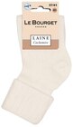 Chaussettes "laine - cachemire" femme - LE BOURGET en promo chez Carrefour Dijon à 6,97 €