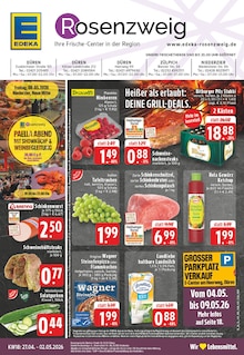 Bitburger im EDEKA Prospekt "Aktuelle Angebote" mit 24 Seiten (Düren)