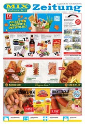 Mix Markt Prospekt für Bielefeld mit 5 Seiten Mix Markt Prospekt für Bielefeld: "MIX Markt Zeitung", 5 Seiten, 26.09.2022 - 02.10.2022