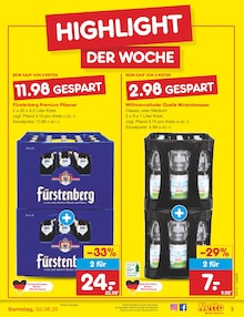 Bier im Netto Marken-Discount Prospekt "Aktuelle Angebote" mit 65 Seiten (Offenburg)
