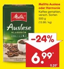 Auslese oder Harmonie Angebote von Melitta bei Netto Marken-Discount Löhne für 6,99 €