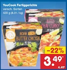 Fertiggerichte Angebote von YouCook bei Netto Marken-Discount Nürtingen für 3,49 €