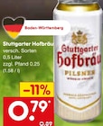 Netto Marken-Discount - Stuttgarter Hofbräu Angebot im Prospekt Stuttgarter Hofbräu bei Netto Marken-Discount im Prospekt "" für 0,79 €