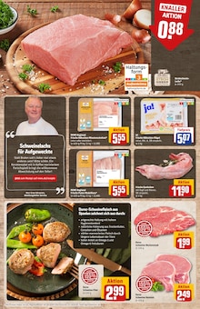 Lachs im REWE Prospekt "Dein Markt" mit 30 Seiten (Augsburg)