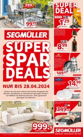 Ähnliche Angebote wie Braunkohlebriketts im Prospekt "SuperSparDeals" auf Seite 1 von Segmüller in Erlangen
