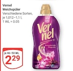 Weichspüler im Angebot bei GLOBUS in Braunschweig Weichspüler Angebote von Vernel bei GLOBUS Braunschweig für 2,29 €