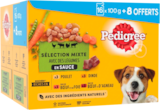 Sachets Repas Pâté En Sauce Viandes Et Légumes Pour Chien Pedigree dans le catalogue Auchan Hypermarché