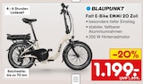 Falt E-Bike EMMI 20 Zoll Angebote von Blaupunkt bei Netto Marken-Discount Rheda-Wiedenbrück für 1.199,00 €