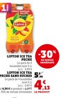 Ice Tea Pêche - Lipton en promo chez Super U Saint-Nazaire à 4,13 €
