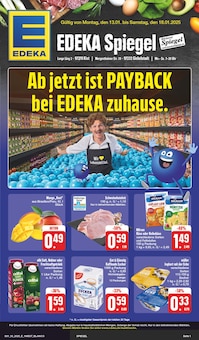 Aktueller EDEKA Prospekt für Reichenberg mit  Seiten