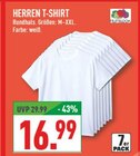 HERREN T-SHIRT Angebote von Fruit of the Loom bei Marktkauf Recklinghausen für 16,99 €