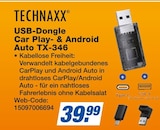 expert Lüneburg - USB-Dongle Car Play- & Android Auto TX-346 Angebot im Prospekt USB-Dongle Car Play- & Android Auto TX-346 bei expert im Lüneburg Prospekt für 39,99 €