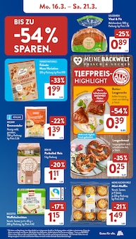 ALDI SÜD Prospekt der aktuellen Woche, gültig von 16.03.2026 bis 21.03.2026 Aktueller ALDI SÜD Prospekt "Gutes für Alle." mit 39 Seiten