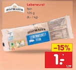 Leberwurst von Hofmaier im aktuellen Netto Marken-Discount Prospekt