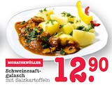 Aktuelles Schweinesaftgulasch mit Salzkartoffeln Angebot bei E center in Frankfurt (Main) ab 12,90 €