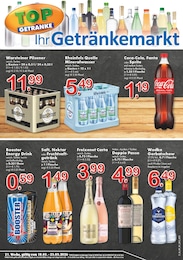 TOP Getränke Prospekt für Neuss mit 4 Seiten TOP Getränke Prospekt für Neuss: "Aktuelle Angebote", 4 Seiten, 18.05.2026 - 23.05.2026