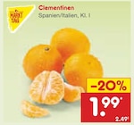 Clementinen im Netto Marken-Discount Prospekt Clementinen von  im aktuellen Netto Marken-Discount Prospekt für 1,99 €