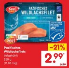 Aktuelles Pazifisches Wildlachsfilets Angebot bei Netto Marken-Discount in Dresden ab 2,99 €