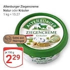 Ziegencreme Natur Angebote von Altenburger bei GLOBUS Hoyerswerda für 2,29 €