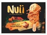 Bâtonnets caramel white chocolate & texan pecan ou salted caramel & australian macadamia - NUII en promo chez Colruyt Bâtonnets caramel white chocolate & texan pecan ou salted caramel & australian macadamia - NUII dans le catalogue Colruyt