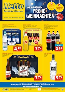 Netto Marken-Discount Recklinghausen Prospekt "DER ORT, AN DEM DU IMMER AUSGEZEICHNETE PREISE FINDEST." mit 6 Seiten