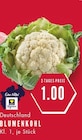 Blumenkohl im Angebot bei EDEKA in Bochum Blumenkohl Angebote bei EDEKA Bochum für 1,00 €