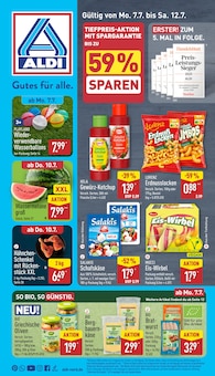 ALDI Nord Prospekt der Woche "Aktuelle Angebote" Seite 1, 07.07.2025 bis 12.07.2025 für Borken Aktueller ALDI Nord Prospekt "Aktuelle Angebote" Seite 1 von 45 Seiten für Borken