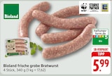 frische grobe Bratwurst Angebote von Bioland bei E center Neu-Ulm für 5,99 €