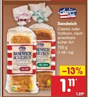 Sandwich Angebote von American Style bei Netto Marken-Discount Braunschweig für 1,11 €