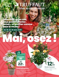 Prospectus Jardineries & Animaleries de Truffaut à Soumoulou: "Mai, osez !", 12 pages, 16/05/2025 - 25/05/2025