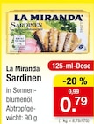 Sardinen im Angebot bei Zimmermann in Hannover Sardinen Angebote von La Miranda bei Zimmermann Hannover für 0,79 €