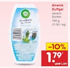 Duftgel von Airwick für 1,79 € bei Netto Marken-Discount im Angebot Duftgel von Airwick im aktuellen Netto Marken-Discount Prospekt