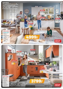 Küche im Möbel Kraft Prospekt "Wohntrends zum Sparpreis!" mit 20 Seiten (Potsdam)