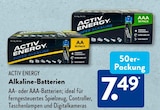 AA Alkaline-Batterien Angebote von ACTIV ENERGY bei ALDI SÜD Koblenz für 7,49 €